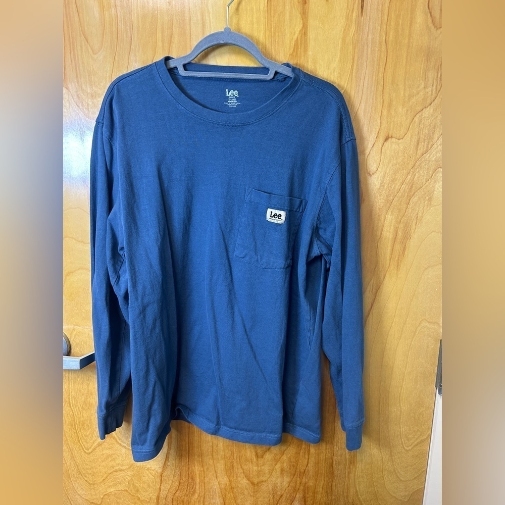 Lee Blue Long Sleeve Shirt